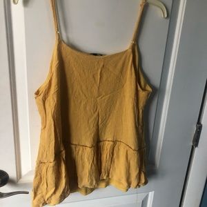 Yellow tank top